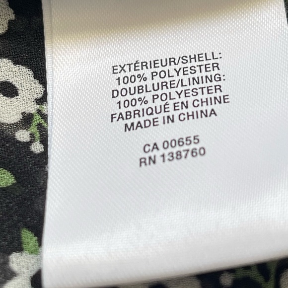 Reitmans Floral , Sleeveless Top / Blouse / Double Layers New Without Tag Size M - Picture 7 of 7